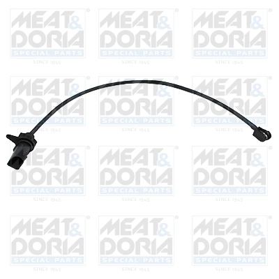 Warning Contact, brake pad wear